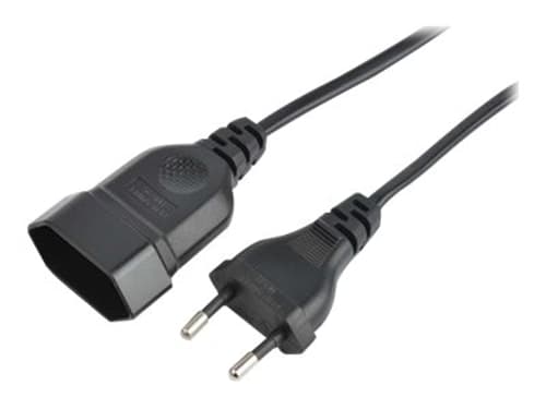 Prokord Förlängningskabel För Ström 2m Cee7/16 Cee7/16 Svart