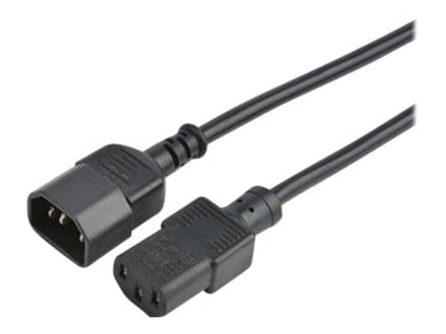 Prokord Sähköjatkojohto 3m Power Iec 60320 C14 -virtaliitin Power Iec 60320 C13