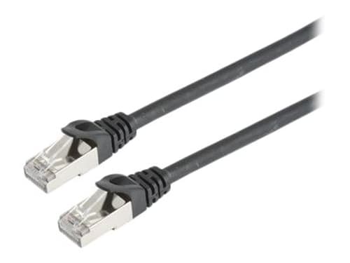Nettverkskabel Lszh Rj-45 Cat6 1m Sort