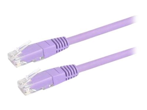 Nettverkskabel Lszh Rj-45 Cat6 1m Lilla