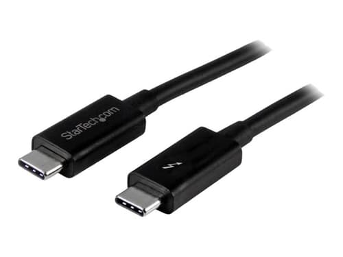 Startech 2m Thunderbolt 3 20gbps)Usb C Cable Thunderbolt Usb Dp 2m Svart