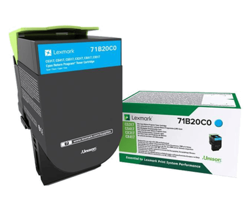 Lexmark Toner Cyan 2.3k – Cs/cx317/417/517