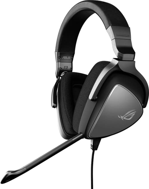 Asus Rog Delta Core Gaming Headset Headset 3,5 Mm Kontakt Stereo Grå Svart