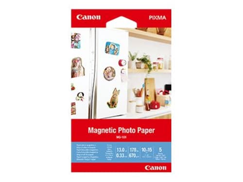Canon Magnetiskt Fotopapper Mg-101 5-ark