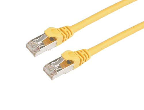 Prokord Tp-cable S/ftp Rj-45 Rj-45 Cat 6a 1m Gul