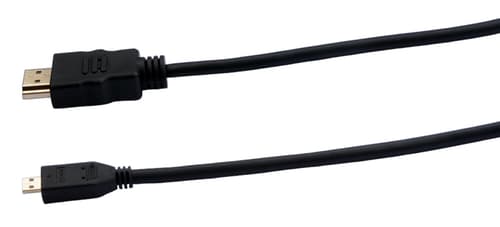 Prokord Cable Hdmi Hdmi Micro 2-0m Hdmi 2-0 2m Hdmi Svart