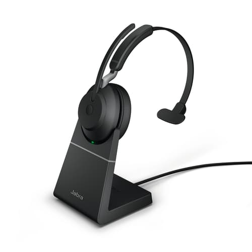 Jabra Evolve2 65 Med Laddningsställ Usb Type-a Uc Svart