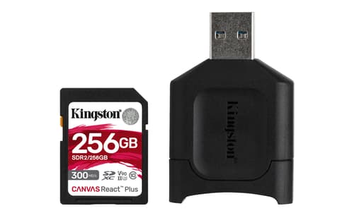 Kingston Canvas React Plus 256gb Sd Uhs-ii