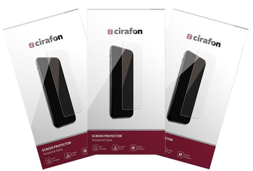 Cirafon Asahi Glass 0.3mm 3-pack Skärmskydd Iphone 11 Pro Iphone X Iphone Xs