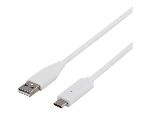 Deltaco Usb-kabel 0.25m 4-stifts Usb Typ A Hane Usb-c Hane