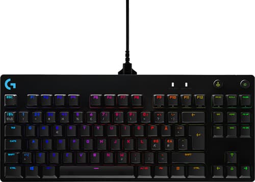 Logitech G Pro Mechanical Gaming Keyboard Langallinen, Usb Pohjoismaat Musta Näppäimistö