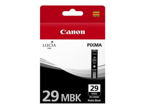 Canon Bläck Matt Svart Pgi-29mbk - Pro-1