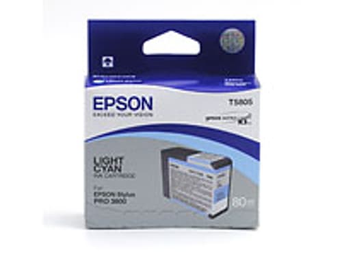 Epson Bläck Ljus Cyan T5805 – Pro 3800