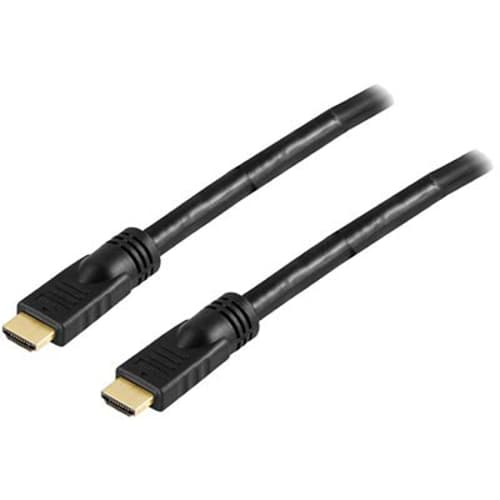 Deltaco Hdmi – Hdmi High Speed W/ Ethernet Active 25m Hdmi Svart