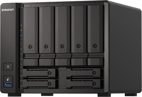 Qnap Ts-h973ax-8g 9-bay 0tb Nas-server