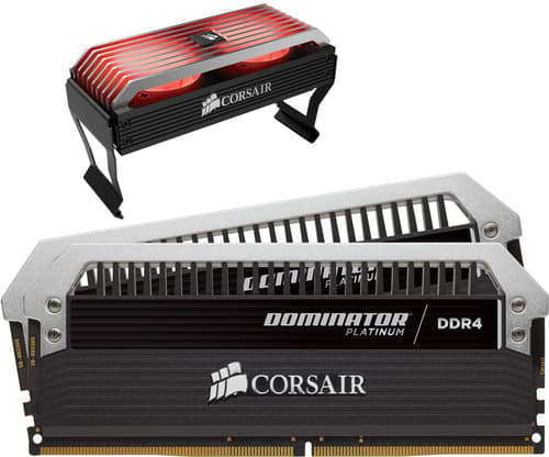 Corsair Dominator Platinum + Dominator Airflow 16gb 3,466mhz Cl16 Ddr4 Sdram Dimm 288-pin