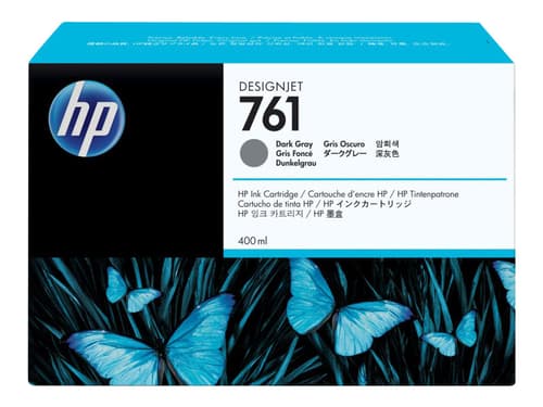 Hp Muste Mörk Harmaa No.761 - T7100