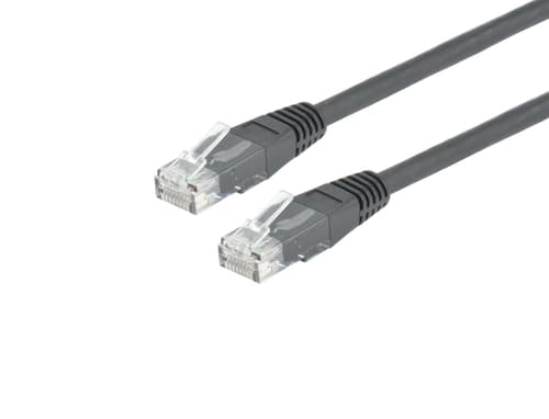 Prokord Nätverkskabel / Patchkabel Lszh Rj-45 Rj-45 Cat 5e 0.5m Svart