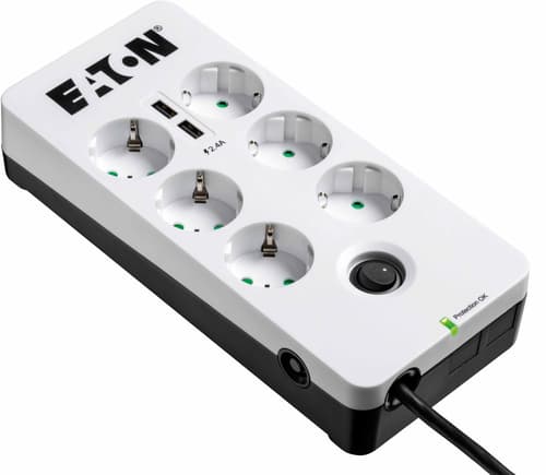 Eaton Protection Box 6 Eluttag + 2 Usb