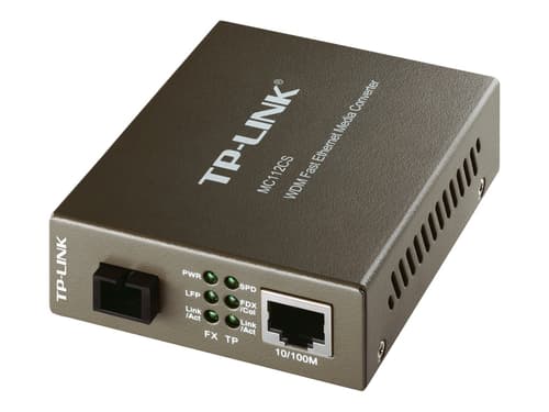 Tp-link Mc112cs Fibermediekonverterare Rj-45 Sc Enkelläge