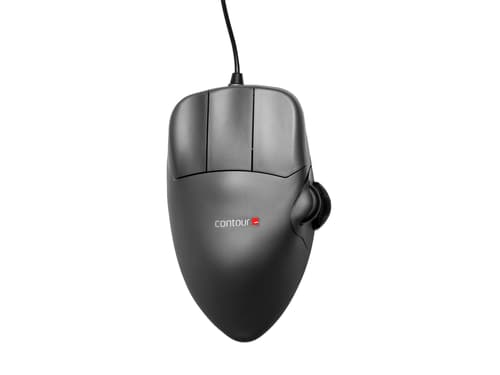 Contour Design Contour Mouse Large - Vänsterhänt Kabelansluten 1,200dpi Mus