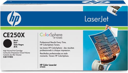 Hp Toner Svart 10k - Ce250x