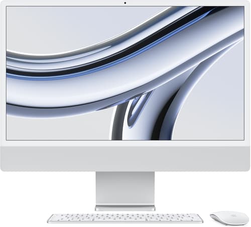 Apple Imac (2023) 24″ Silver M3 8gb 256gb Ssd 10-core