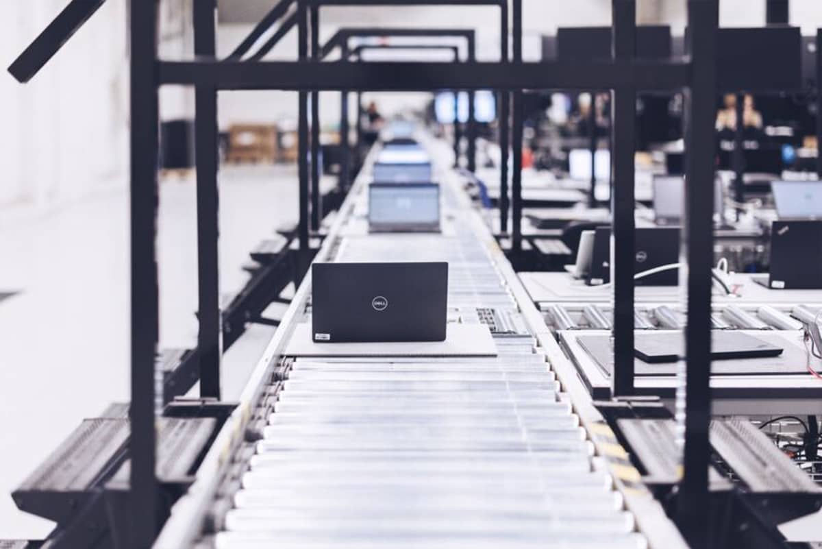 Laptops going through Takeback process