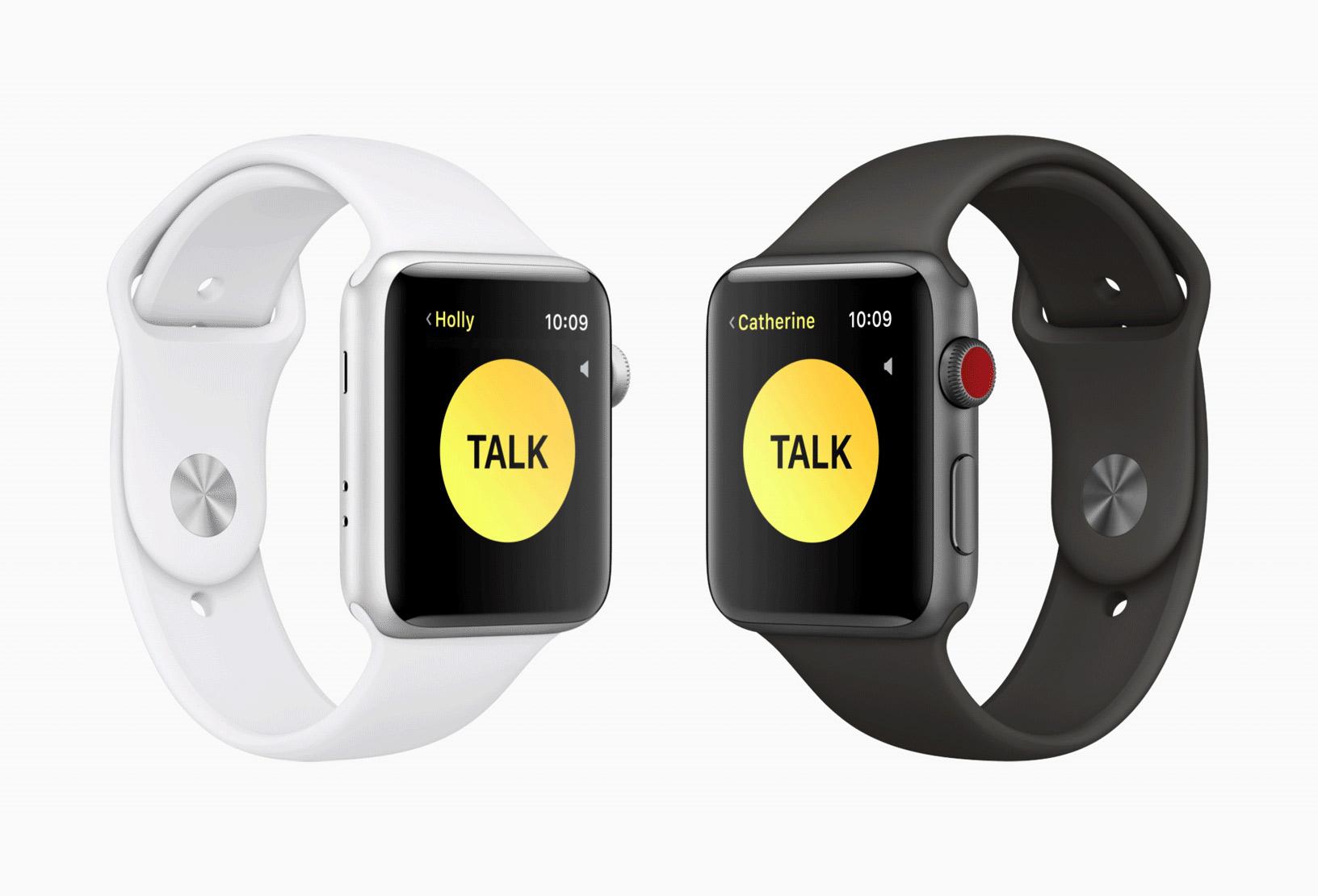 Apple watch med Walkie Talkie funktion