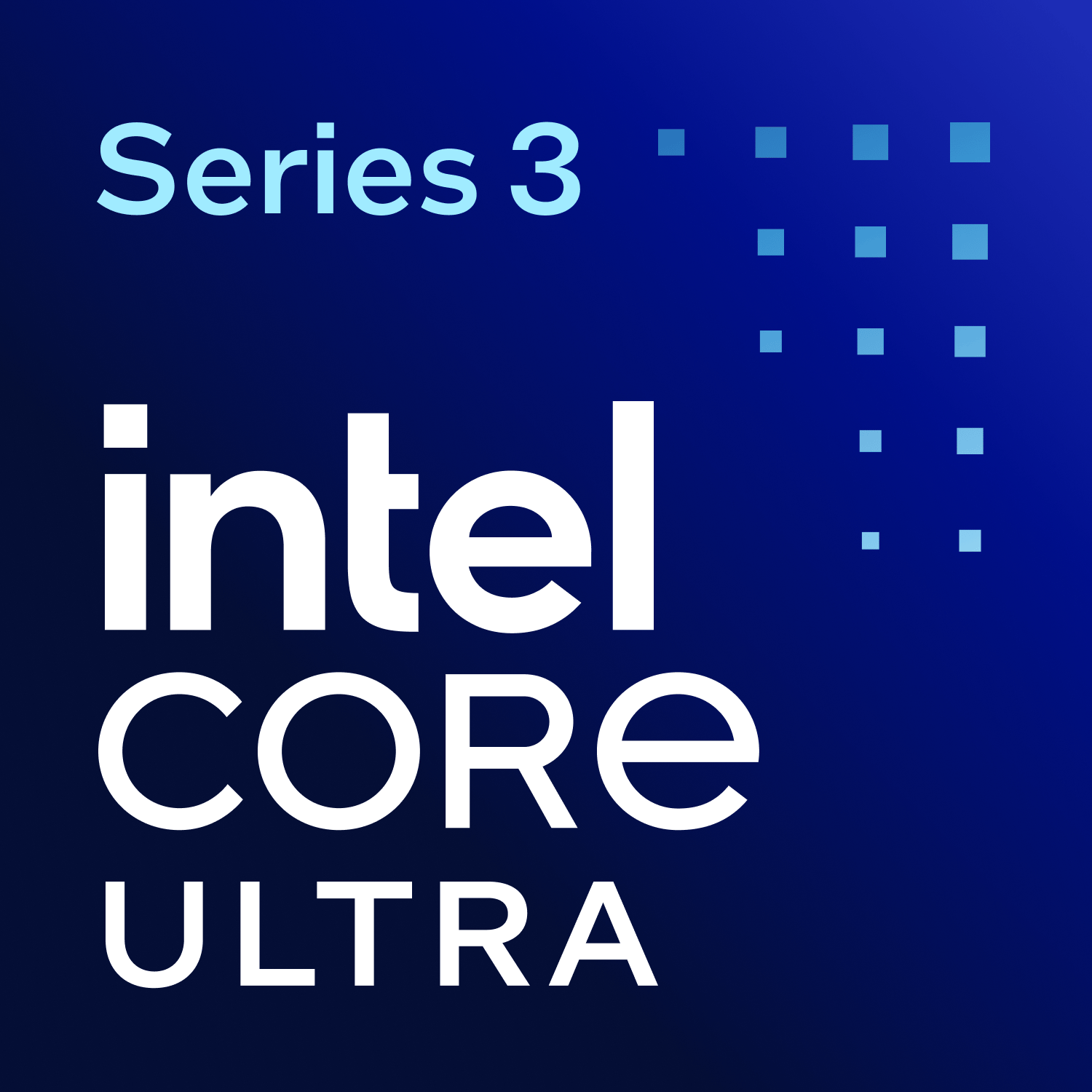 Ultra Series 3 Intel core badge Ultra Series 3 Intel core badge