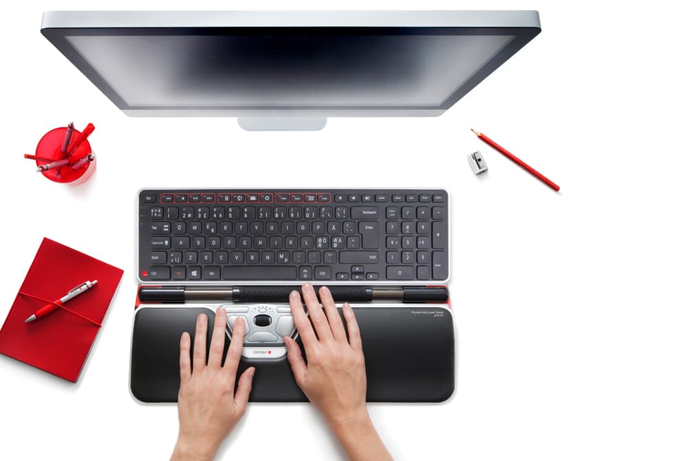 Jobb mer komfortabelt og unngå smerter i det daglige arbeidet med RollerMouse