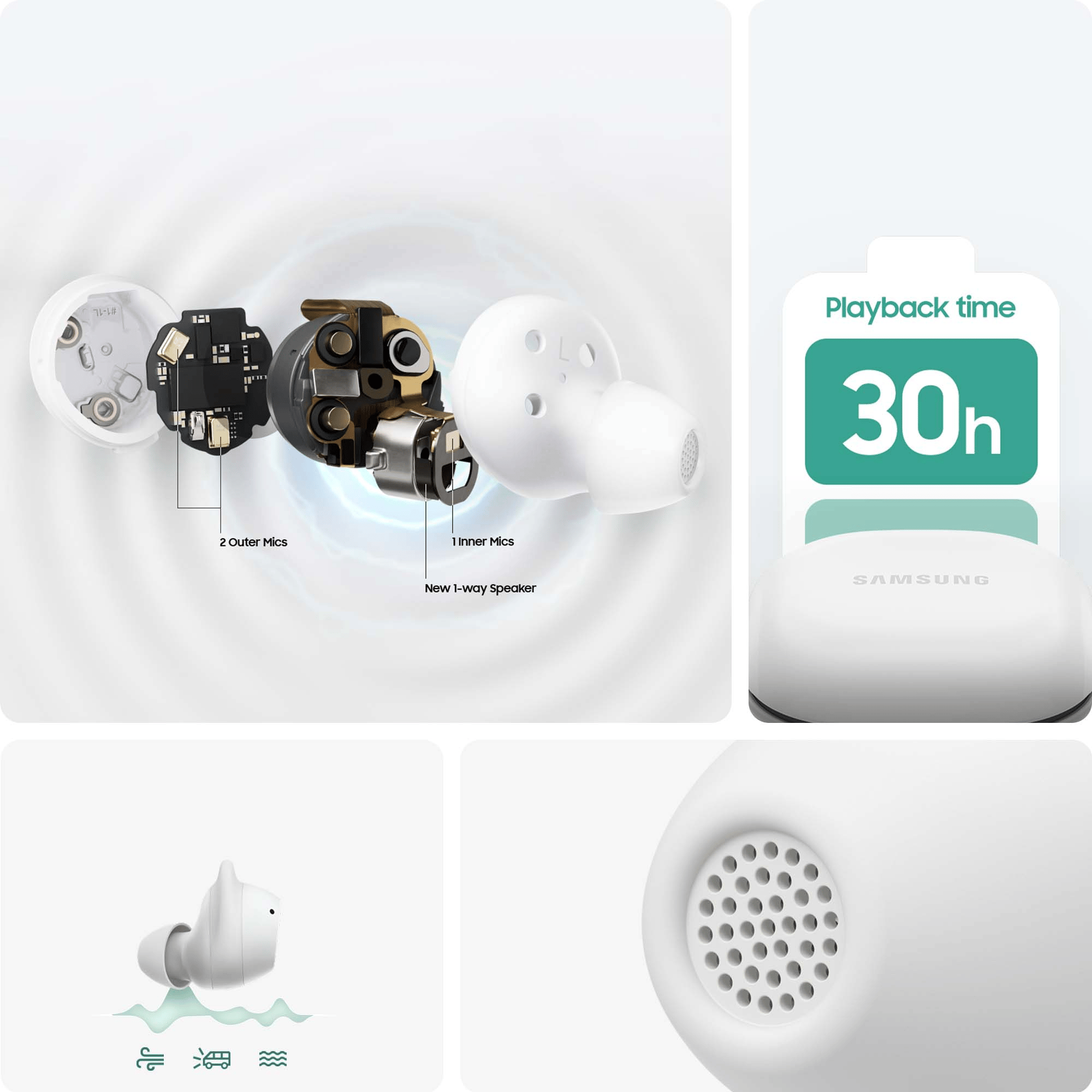 samsung galaxy buds product build summary