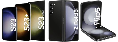 Samsung S23 Series, Z Fold5 & Z Flip5