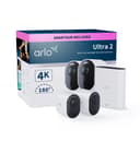 Arlo Ultra 2, langaton valvontaratkaisu, 2 kappaleen pakkaus, valkoinen 
