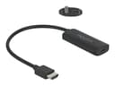 Delock HDMI to USB-C adapter 5 pin Micro-USB Type B (power only) HDMI Uros USB-C Naaras Musta