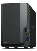 Synology Synology DiskStation DS223 NAS- ja tallennuspalvelimet Työpöytä Ethernet LAN RTD1619B 