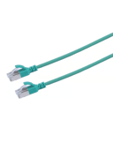Prokord Tp-cable U/ftp Cat.6a Slim Lszh Rj45 2.5M Green RJ-45 RJ-45 Cat6a 2.5m Vaaleanvihreä