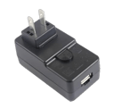 Zebra Wall Charger 100-240VAC 5V 2.5A With EU-Plug Musta