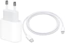 Apple 20W USB-C Power Adapter + Apple Lightning/USB-C Cable 1m Valkoinen