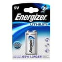 Energizer Batteri Utimate Lithium 9V - 6LF22 1200mAh 