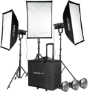 NANLITE FS-150 3-Light studio kit 