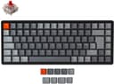 Keychron K2 RGB Aluminium Red (Version 2) Langallinen Langaton Pohjoismaat Harmaa Musta 
