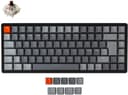 Keychron K2 RGB Aluminium Brown (Version 2) Kabelansluten Trådlös Nordisk Grå Svart 