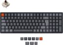 Keychron K4 RGB Aluminium Brown (Version 2) Langallinen Langaton Pohjoismaat Harmaa Musta 