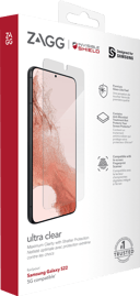 Zagg InvisibleShield Ultra Clear+ - Skärmskydd för mobiltelefon - självreparerande Samsung Galaxy S22 