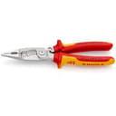 KNIPEX Elektrikertang med kabelsaks VDE 0,7–1,5 mm² 200 mm 