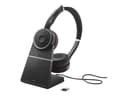 Jabra Evolve 75 SE UC Stand Kuuloke + mikrofoni USB Zoom Stereo Musta