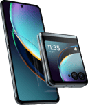 Motorola Razr 40 Ultra 256GB Dobbelt-SIM Isbreblå