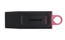 Kingston Datatraveler Exodia 256GB USB A-tyyppi Musta, Vaaleanpunainen
