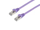 Prokord TP-Cable F/UTP CAT.6 Shielded Lszh RJ45 1m Purple Cat6 1m Purppura